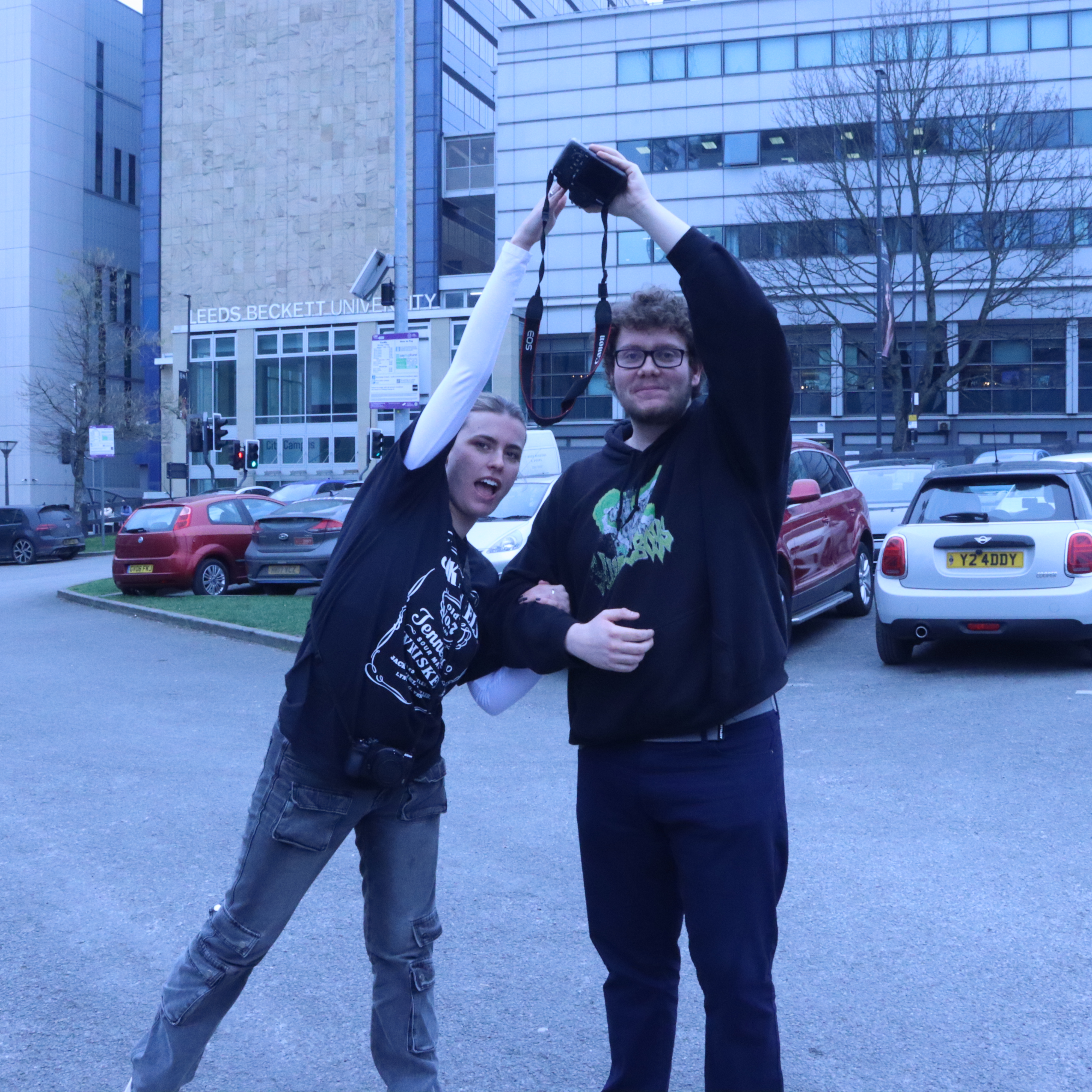 An image of a man and a women