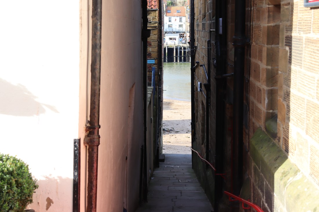 An image of a passageway to the beach.