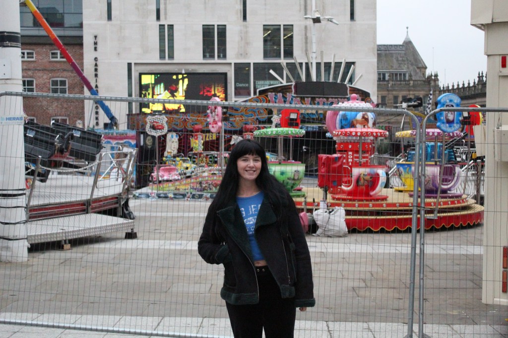 Rai stood in Millennium Square