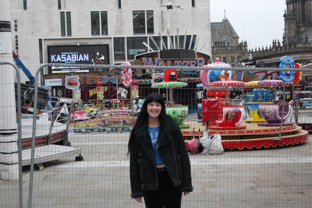 Rai stood in Millennium Square