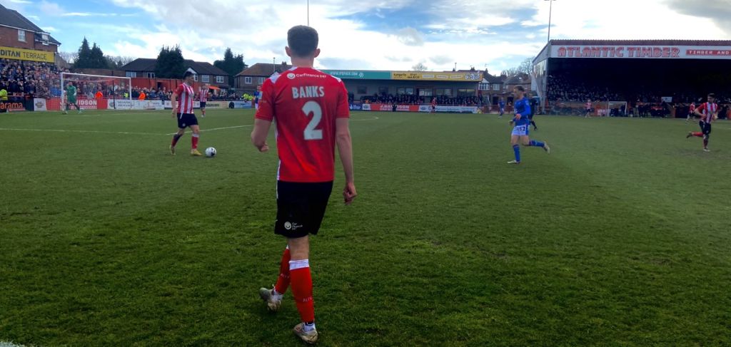 Lewis banks, Altrincham FC's Young Player of the Season.